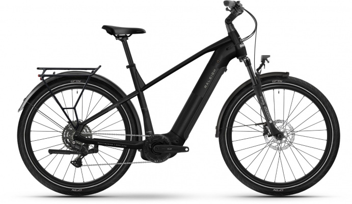 Raleigh 2026 Novus Electric Bike, Crossbar Frame With Derailleur Gears