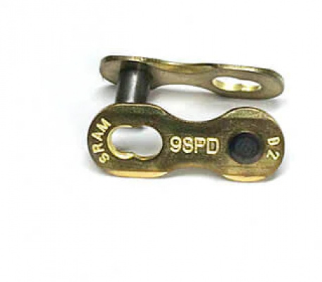 SRAM Powerlink Gold 9 Speed Chain 1 Link