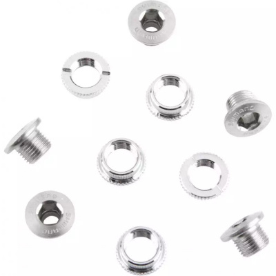 Shimano Spares FC 7710 Chainring Bolts M8 x 6 mm (set of 5)
