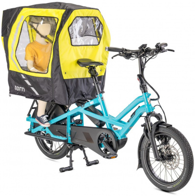 Tern Rain Shield For GSD, Quick Haul Long And Orox To Convert The Sun Shield To A Full Canopy