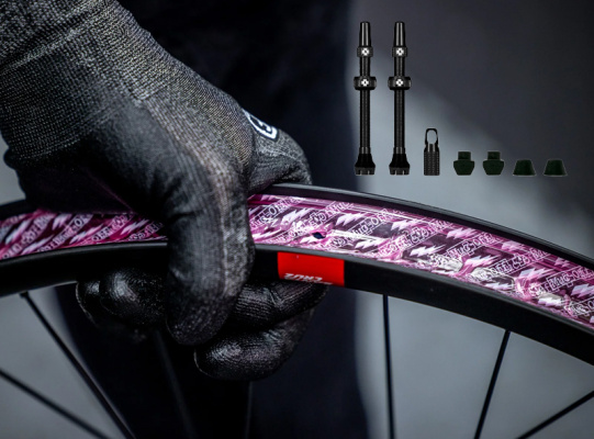 The Electric Bike Shop Tubeless Tyre Conversion For New Full Suspension Bikes Black Or Silver Valve Black Valve