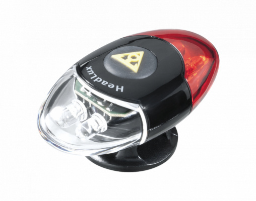 Topeak Headlux Helmet Mounted Light With Front & Rear Facing LEDs