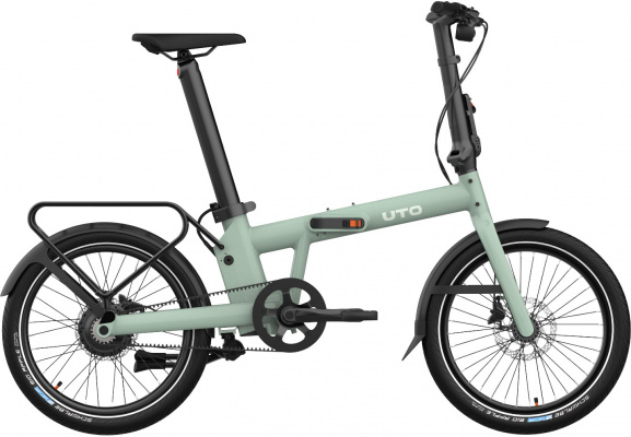 UTO 2026 Afternoon PRO20 Electric Folding Bike With Belt Drive & Amatic Gears