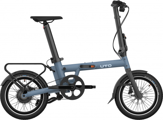 Uto 2026 Morning PRO16 Electric Folding Bike With Belt Drive & Amatic Gears