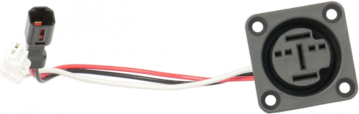 Yamaha Charger Port Cable / Socket For In-Tube Battery