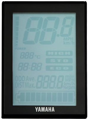 Yamaha LCD Display For PW From 2016.
