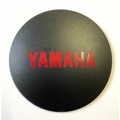 Yamaha Logo Motor Cover Badge With Red Logo For PW Motors