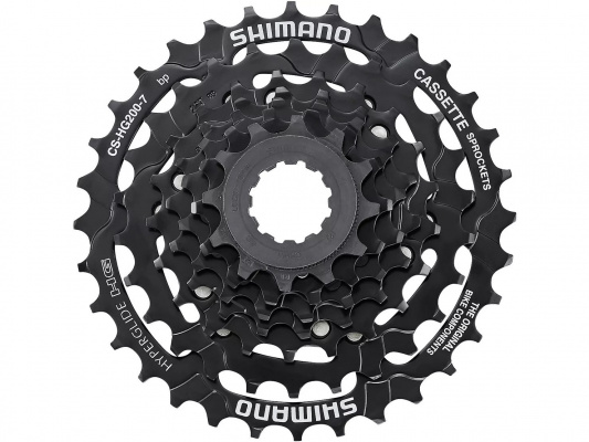 Shimano Bike Replacement Parts CS-HG200 7-Speed Cassette 12-32T
