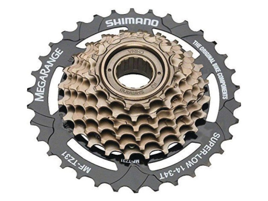 Shimano MF-TZ500 7-Speed Multiple Freewheel 14-34 Tooth