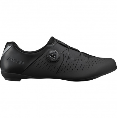 Shimano SH-RC302 Men Synthetic BOA Closure Road Cycling Shoes Size 42 Black - Refurbished