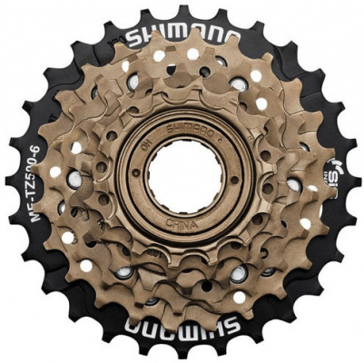Shimano Tourney MF-TZ500 14-28T 6-Speed Multiple Freewheel - Refurbished