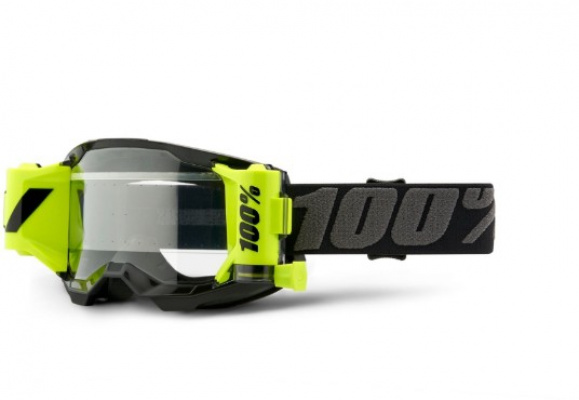 100% Strata 2 Forecast MTB Goggles Clear Lens