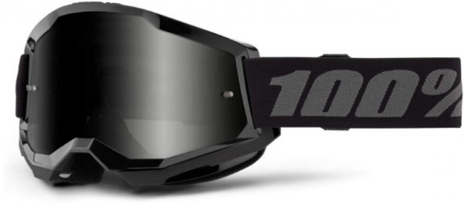 100% Strata 2 Sand MTB Goggles Smoke Lens