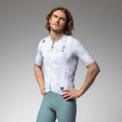ALE Pixel Pragma Short Sleeve Cycling Jersey