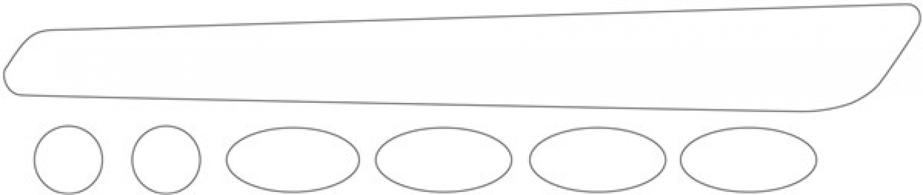 BBB BBP-50 - Bikeskin Frame Protectors Clear