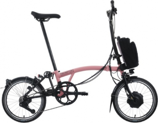 Brompton Electric C Line 12 Speed - Nearly New - High Handlebar