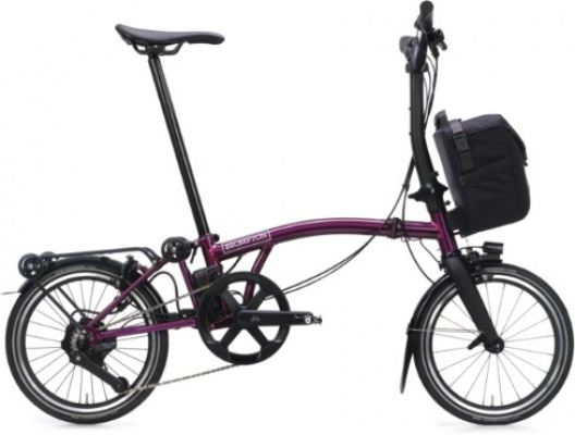 Brompton Electric P Line 4 Speed with SuperRoll+ - e-Motiq system