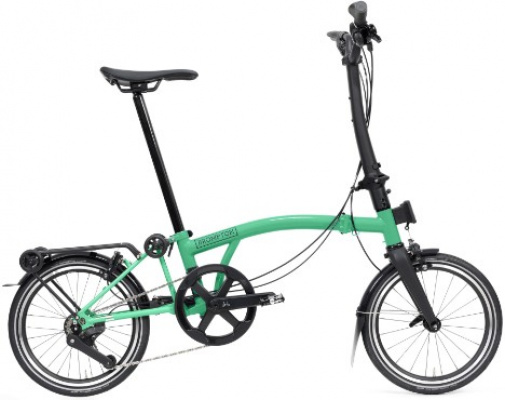 Brompton P Line V2 4 speed with Roller Frame
