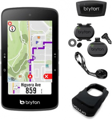 Bryton Rider S800T GPS Cycle Computer with Speed/Cadence & Heart Rate