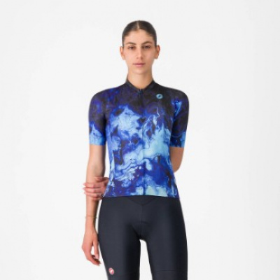 Castelli Cosmic Vortex Womens Short Sleeve Cycling Jersey