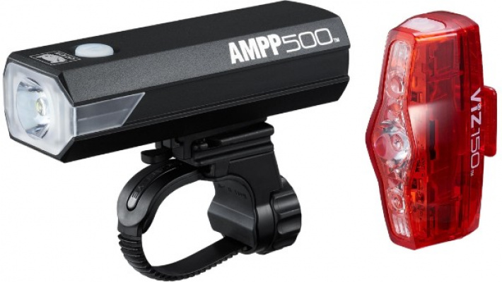 Cateye AMPP 500S / VIZ 150 Light Set