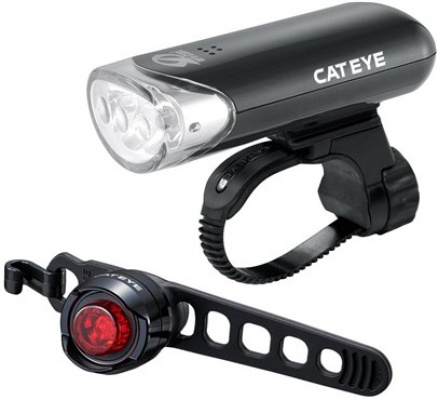 Cateye EL-135 & ORB Battery Light Set