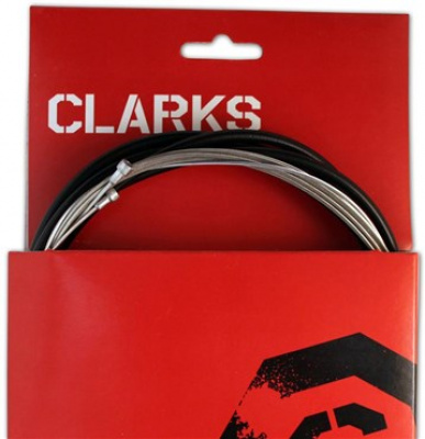 Clarks Universal S/S Front & Rear Gear Cable Kit w/SP4 Outer Casing