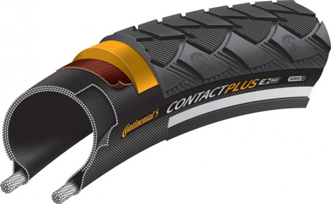 Continental Contact Plus Reflective 26 x 1.75