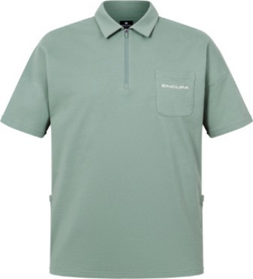 Endura Forty1Thirty Short Sleeve Relaxed Fit Cycling Polo Shirt