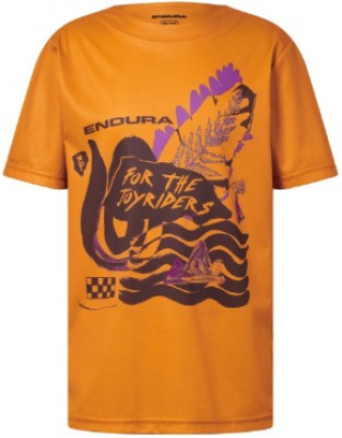 Endura SingleTrack Core Kids Short Sleeve Cycling Tech Tee
