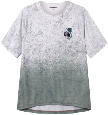 Endura SingleTrack Womens Short Sleeve Cycling Print Tee