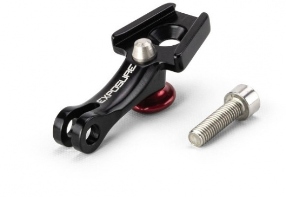 Exposure 3 prong Action Camera mount to Exposure Cleat