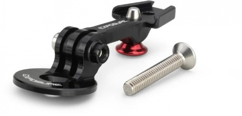 Exposure Action Camera Stem Cap Mount with Light Mount