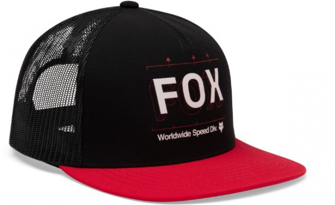 Fox Clothing Image Print Snapback Trucker Hat