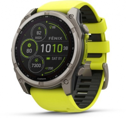 Garmin Fenix 8 Solar Sapphire Titanium 51mm GPS Watch