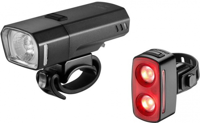 Giant Recon HL 600 & TL 200 Lumens USB Rechargeable Combo Light Set