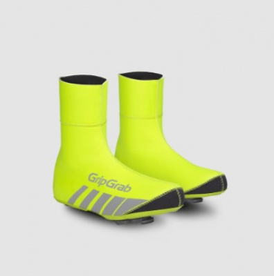 GripGrab RaceThermo Hi-Vis Waterproof Winter Road Shoe Covers