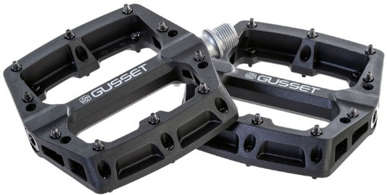 Gusset Slim Jim Plastic Platform MTB Pedals