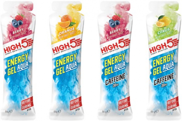 High5 Energy Gel Aqua Mixed Flavour - Pack of 15