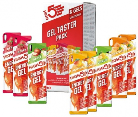 High5 Gel Taster Mixed Flavour 8 Pack