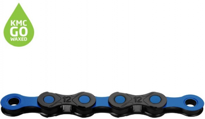 KMC DLC12 12 Speed Waxed Chain 126L