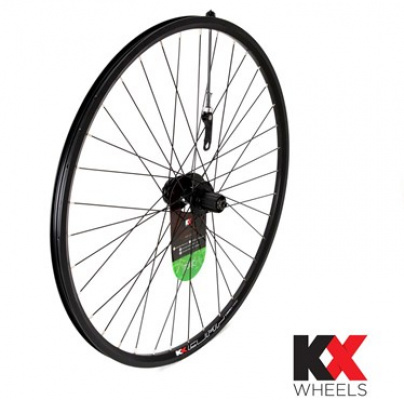 KX Wheels Hybrid Doublewall Q/R Cassette Disc Brake Rear 700c Wheel