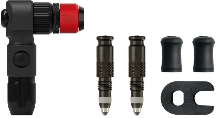 Lezyne ABS Pro Clik Chuck with Clik Valve Cores
