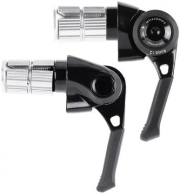 Microshift BS-A12 Bar End Road Shifters 12 Speed Pair