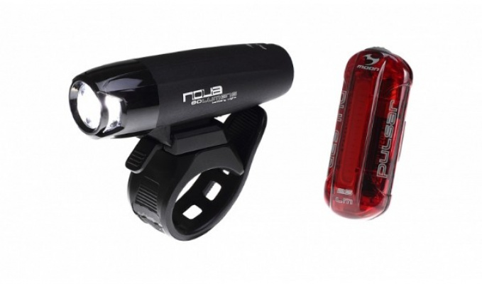 Moon Nova 100 Lumens & Pulsar 25 Lumens Light Set