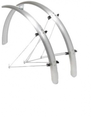 Oxford Standard Wide Full Length Mudguard Set - 700c/27 inch
