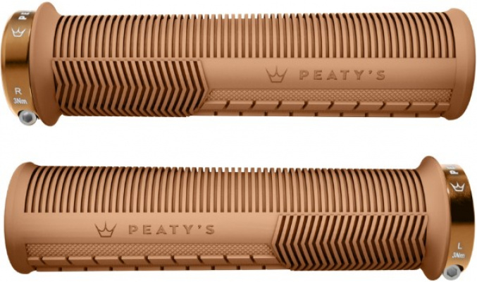 Peatys Monarch Mushroom Lock On Handlebar Grips