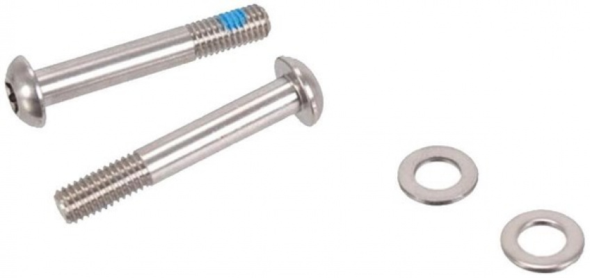 SRAM Bracket Mounting Bolts For Flat Mount Caliper - Stainless T25 (2 pieces)
