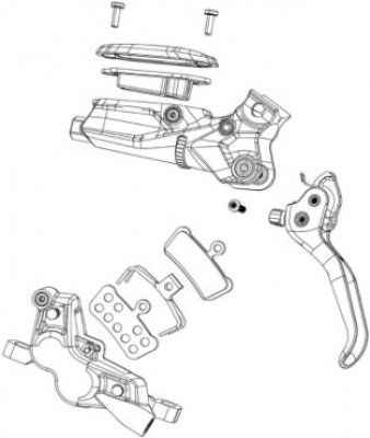 SRAM Disc Brake Lever Blade Kit