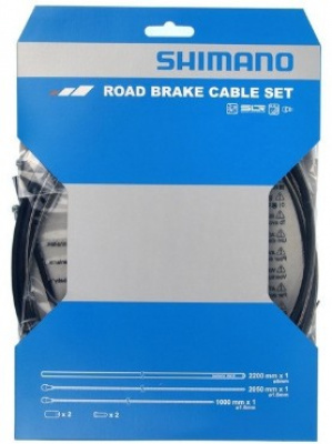 Shimano Road Brake Cable Set with Stainless Steel Inner Wire